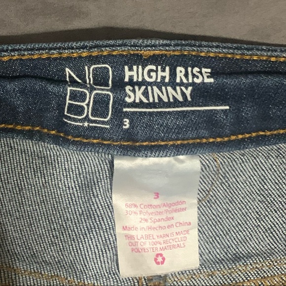 NOBO High-rise Distressed Denim Jeans - Picture 10 of 10